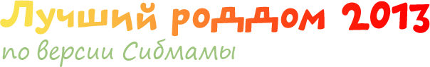 Лучший роддом 2013